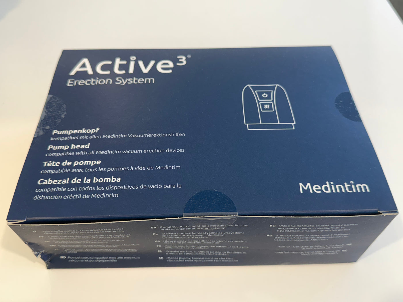 Replacement Active 3 Pump Head **Damaged outer box**